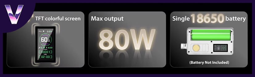 perofrmances du Kit DotAIO V3 Dotmod